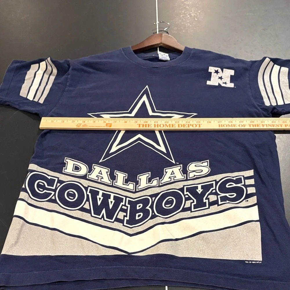 Salem sportswear L Dallas Cowboys 1995 NFLP Tee - Picture 4 of 8